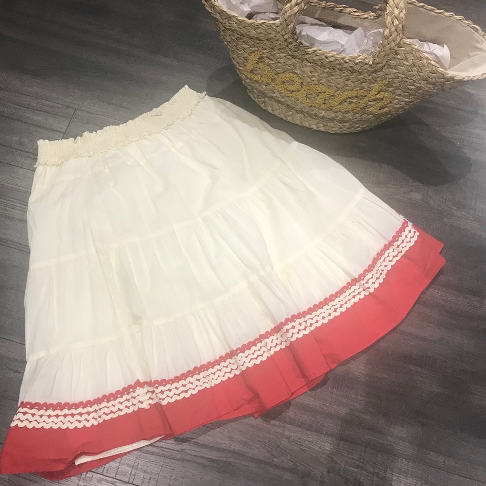 O’Neill cream skirt